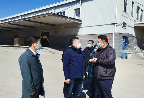 济南市口岸物流办莅临优德88官方网站济北园区指导工作