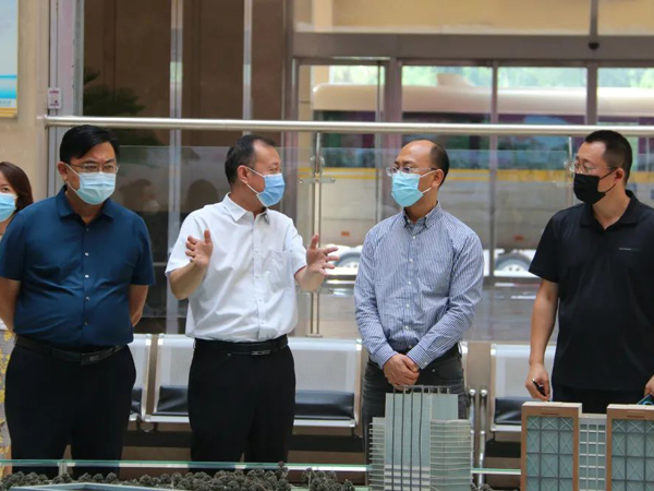 20250325215112061206 青岛市莱西市人民政府调研组到集团参观学习国家物流枢纽建设情况