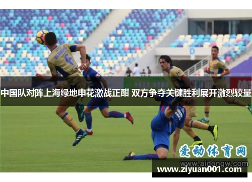 中国队对阵上海绿地申花激战正酣 双方争夺关键胜利展开激烈较量